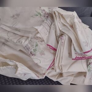 Vintage Twin Sheet Set Cottage Springfield